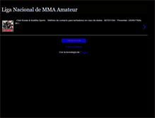 Tablet Screenshot of liganacionalmma.blogspot.com