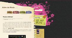 Desktop Screenshot of alendamoda.blogspot.com