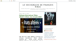 Desktop Screenshot of francoisribac.blogspot.com
