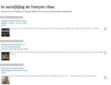 Tablet Screenshot of francoisribac.blogspot.com