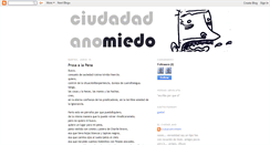 Desktop Screenshot of ciudadanomiedo.blogspot.com