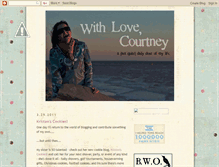 Tablet Screenshot of courtneyfraylick.blogspot.com