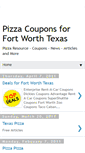 Mobile Screenshot of fortworthpizza.blogspot.com
