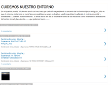 Tablet Screenshot of marisabel59-cuidemosnuestroentorno.blogspot.com