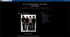 Desktop Screenshot of decouverte-rock.blogspot.com