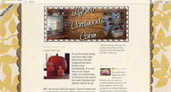 Desktop Screenshot of lifeinacordwoodcabin.blogspot.com