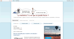 Desktop Screenshot of compramos-deudas.blogspot.com