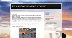 Desktop Screenshot of educacionfisicasanjosedecalasanz.blogspot.com