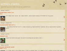 Tablet Screenshot of kenneljakira.blogspot.com