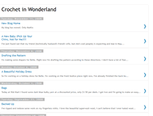 Tablet Screenshot of crochetinwonderland.blogspot.com
