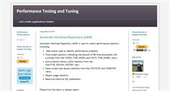 Desktop Screenshot of performancetestingcentre.blogspot.com