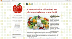Desktop Screenshot of love-lacto-ovo-vegetarian.blogspot.com