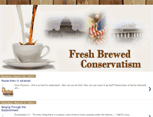 Tablet Screenshot of freshbrewedconservatism.blogspot.com