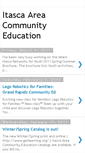 Mobile Screenshot of itascaareacommunityeducation.blogspot.com