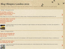 Tablet Screenshot of blogolmpicolondres2012.blogspot.com