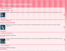 Tablet Screenshot of cosmeticpurgatory.blogspot.com