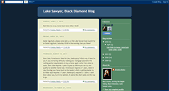 Desktop Screenshot of lakesawyerblackdiamond.blogspot.com