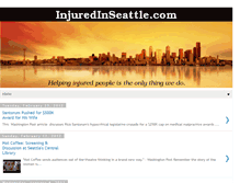 Tablet Screenshot of injuredinseattlelaw.blogspot.com