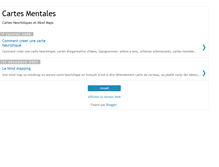 Tablet Screenshot of cartes-mentales.blogspot.com