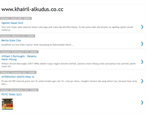 Tablet Screenshot of khairilalkudus.blogspot.com