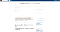 Desktop Screenshot of envirobuggysponsors.blogspot.com