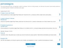 Tablet Screenshot of poncesegura.blogspot.com