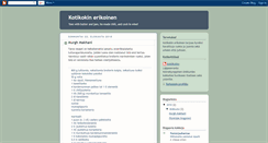 Desktop Screenshot of kotikokinerikoinen.blogspot.com
