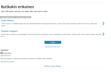 Tablet Screenshot of kotikokinerikoinen.blogspot.com