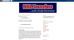 Desktop Screenshot of nhltransfers.blogspot.com