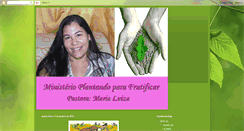 Desktop Screenshot of missionariamarialuiza.blogspot.com