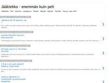 Tablet Screenshot of kiekkoliitto.blogspot.com