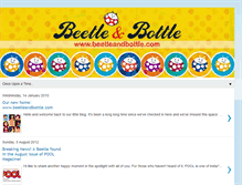 Tablet Screenshot of beetleandbottle.blogspot.com