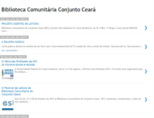 Tablet Screenshot of bibliotecacc.blogspot.com