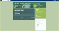 Desktop Screenshot of einsteincf.blogspot.com