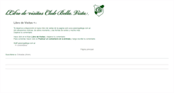 Desktop Screenshot of librodevisitasclubbellavista.blogspot.com