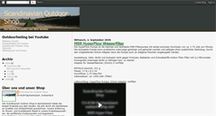 Desktop Screenshot of outdoorfeeling.blogspot.com