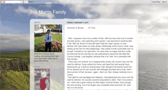 Desktop Screenshot of morrisfamilymoments.blogspot.com
