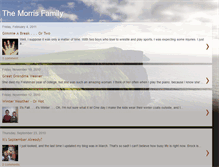 Tablet Screenshot of morrisfamilymoments.blogspot.com