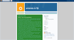 Desktop Screenshot of amandainfiji.blogspot.com