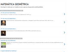Tablet Screenshot of matematicageometrica.blogspot.com