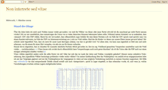 Desktop Screenshot of non-interrete-sed-vitae.blogspot.com