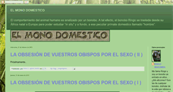 Desktop Screenshot of elmonodomestico.blogspot.com
