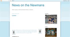 Desktop Screenshot of newsonthenewmans.blogspot.com
