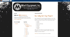 Desktop Screenshot of milexequipment.blogspot.com