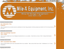 Tablet Screenshot of milexequipment.blogspot.com