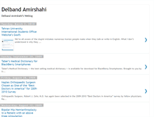 Tablet Screenshot of delbandamirshahi.blogspot.com