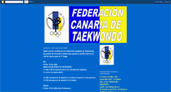 Desktop Screenshot of fedcanariatkd.blogspot.com