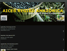 Tablet Screenshot of aicebamazonica.blogspot.com