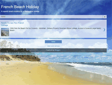 Tablet Screenshot of frenchbeachholiday.blogspot.com