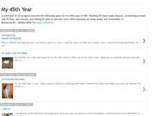 Tablet Screenshot of my45thyear.blogspot.com